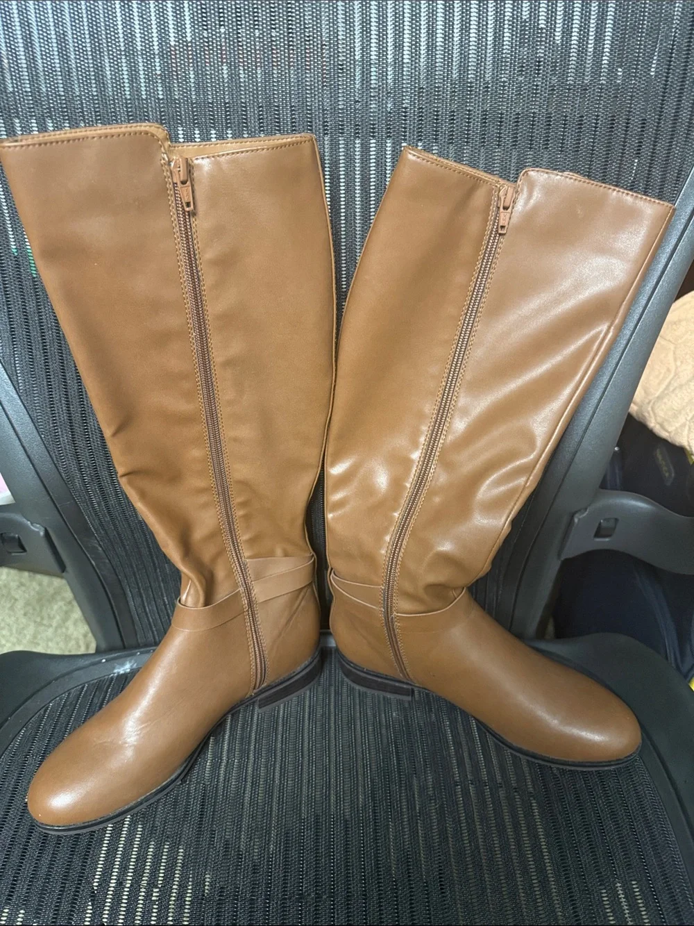 Aldo Over-the-Knee Boots in Chestnut